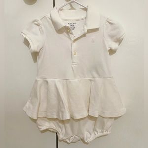 RALPH LAUREN white romper